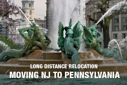 Long-distance moving service from New Jersey to Pennsylvania