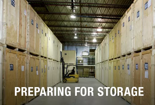 Preparation of Storage service by All Jersey Moving and Storage