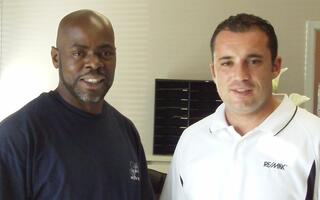 All Jersey Movers team member with valuable client