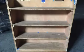 Shelf prepared for storing goods for storage by All Jersey Movers