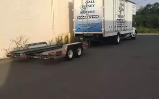 White Van of All Jersey Moving and Storage